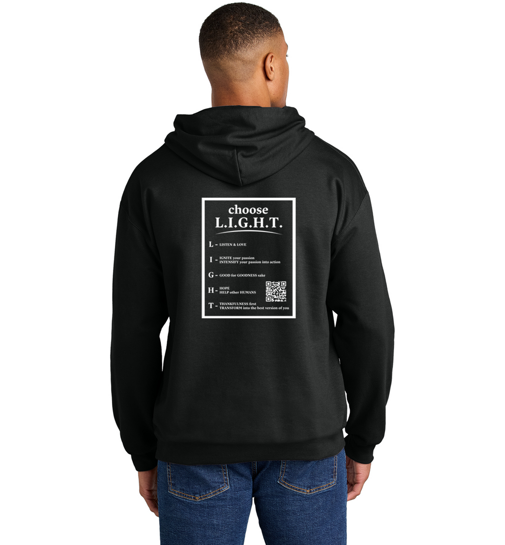 Choose Light Unisex Pullover Hoodie