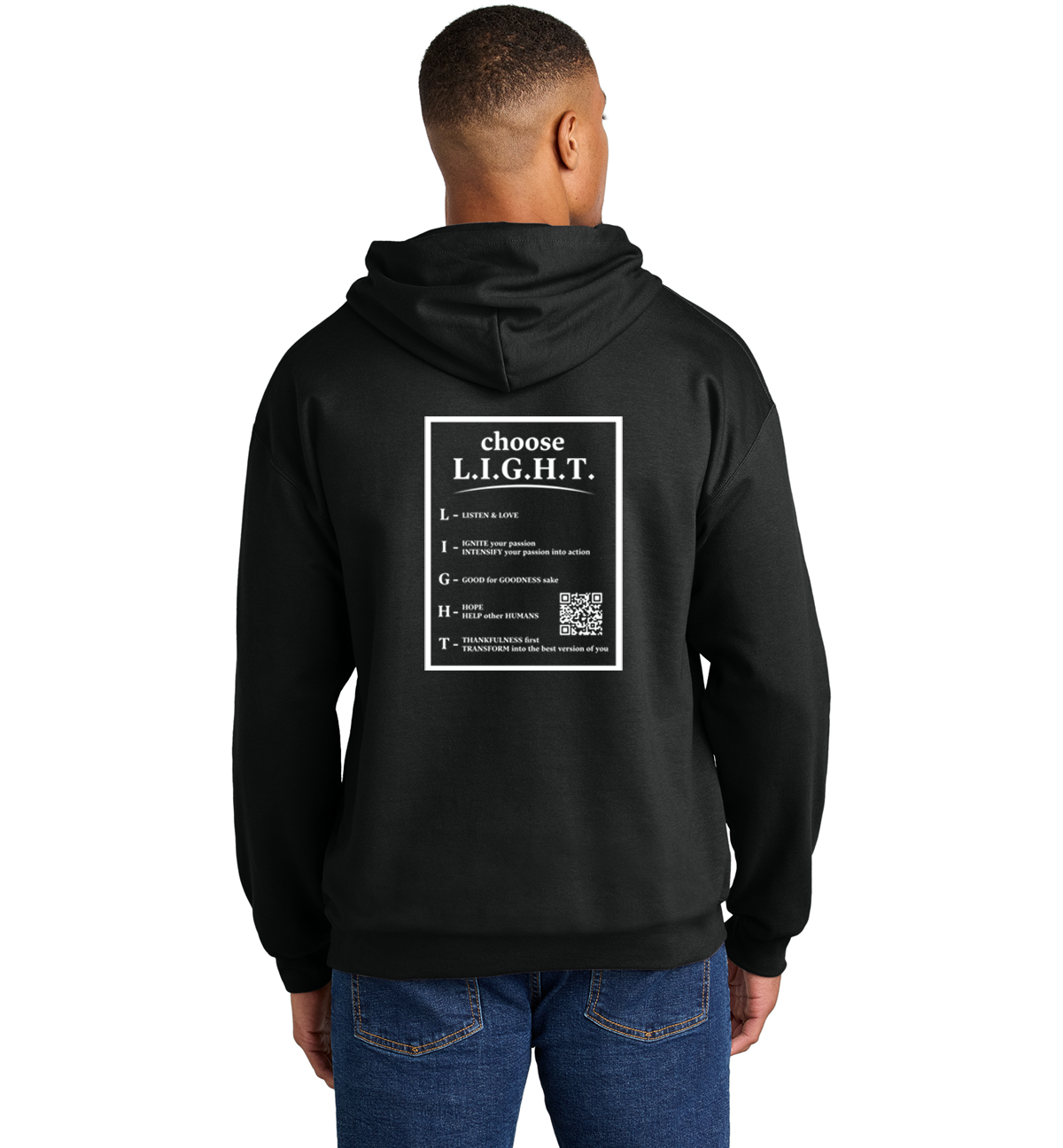 Choose Light Unisex Pullover Hoodie