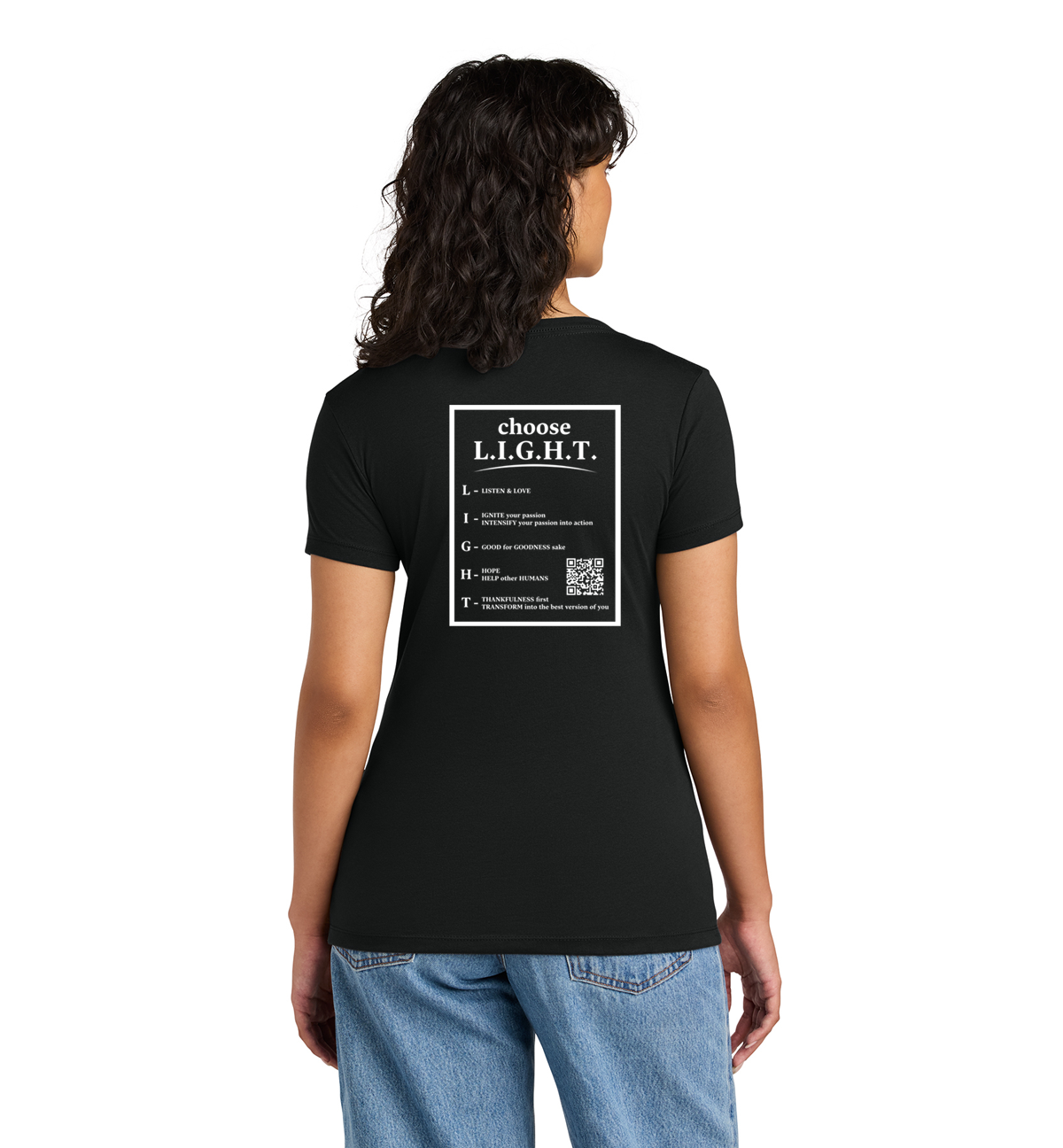 Choose Light V-Neck