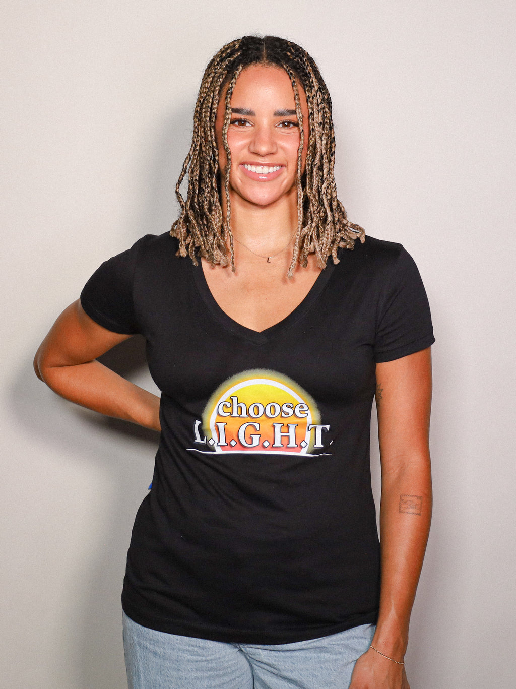 Choose Light V-Neck