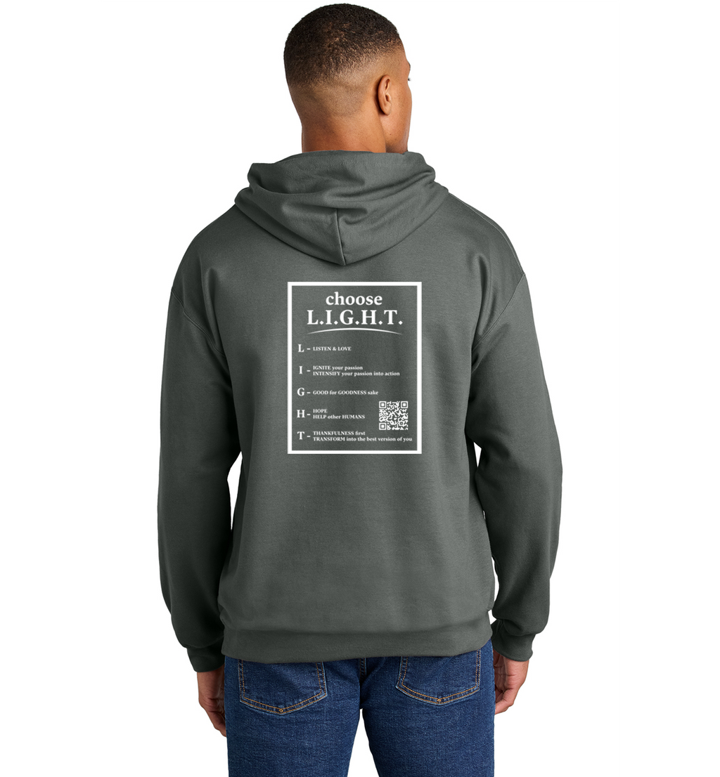 Choose Light Unisex Pullover Hoodie