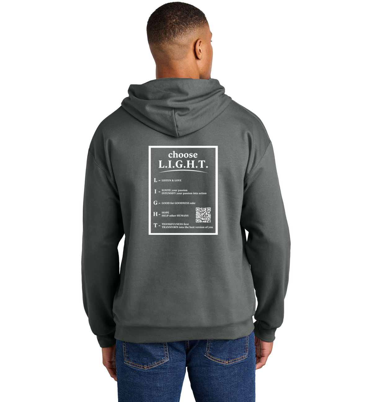 Choose Light Unisex Pullover Hoodie