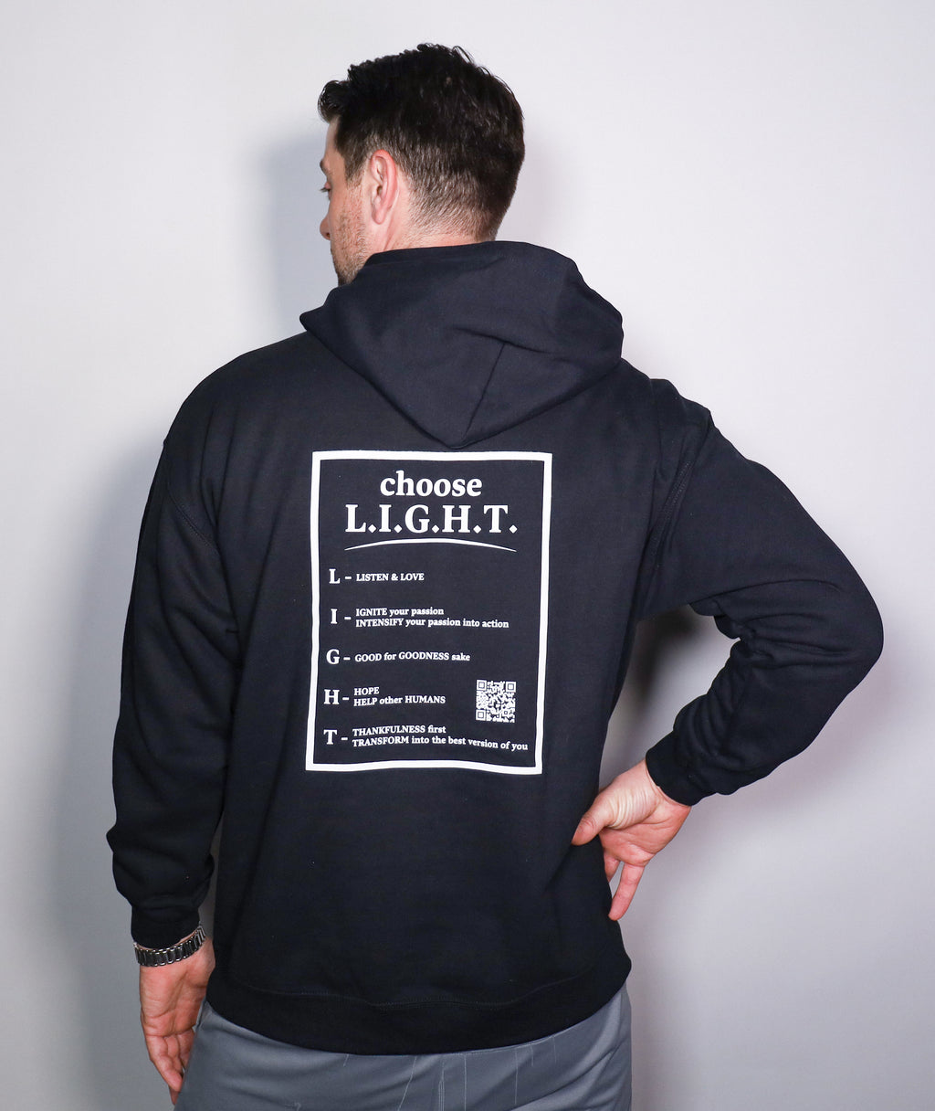Choose Light Unisex Pullover Hoodie