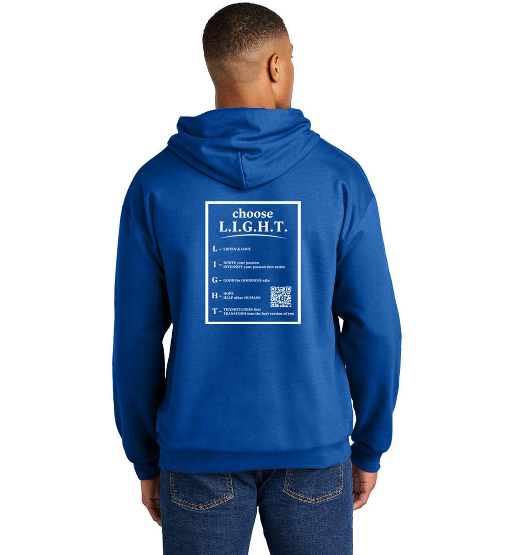 Choose Light Unisex Pullover Hoodie