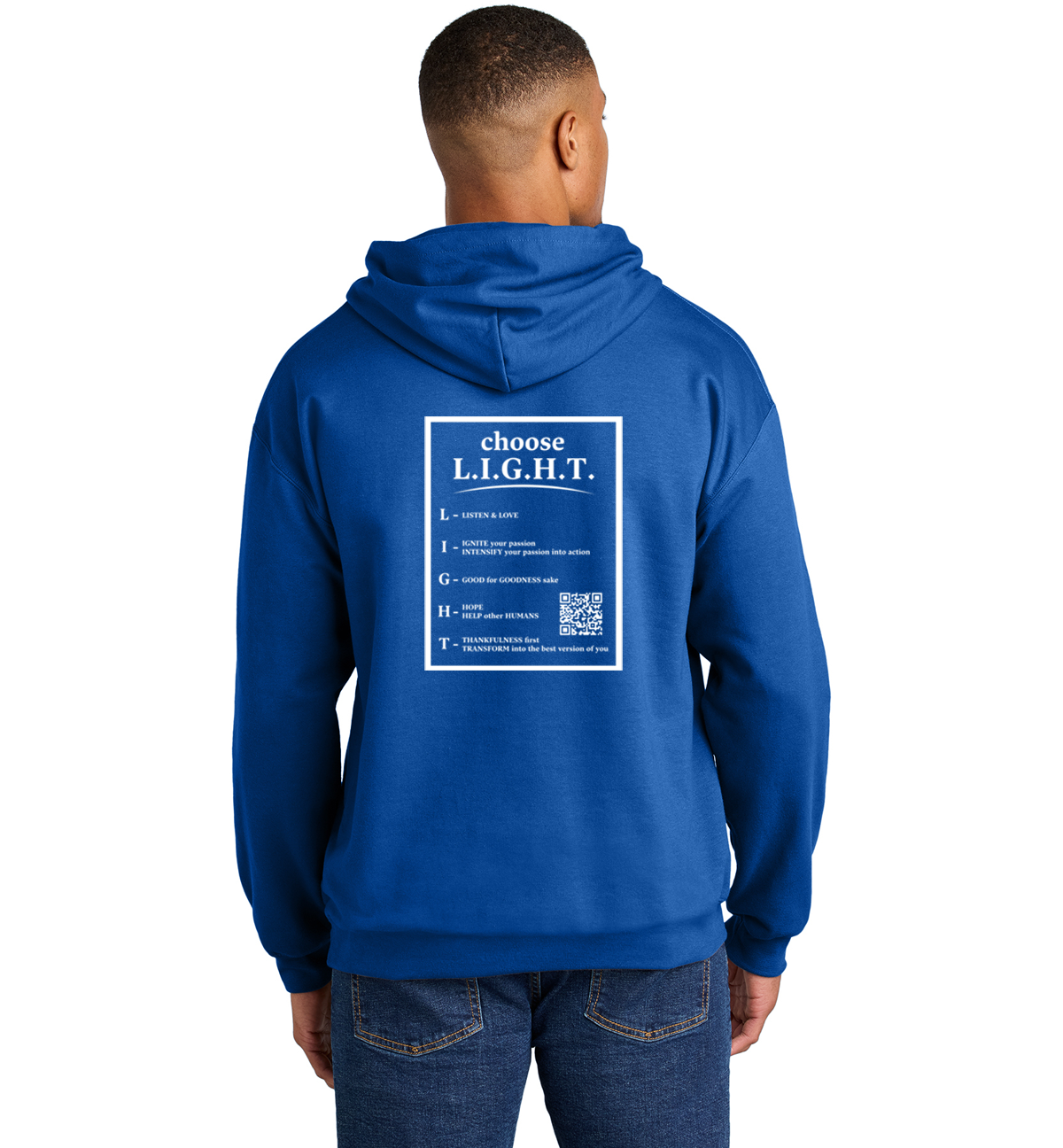 Choose Light Unisex Pullover Hoodie